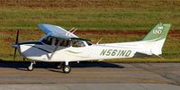 N561ND @ KGFK - University of North Dakota Cessna 172S Skyhawk taxiing from the Charlie ramp to the active runway. - by Kreg Anderson