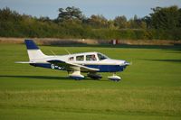 G-BPIU @ EGTH - 42. G-BPIU departing The Shuttleworth Collection October Flying Day, 2013.