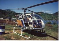 F-GBDC @ NTTB - F-GBDC landed on Tahiti helicoptères helipad , Paofai bay, Bora bora Ilsand - by Dom TORRENS