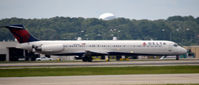 N966DL @ KATL - Thrust reversers on landing Atlanta - by Ronald Barker