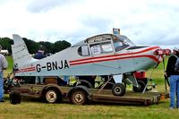 G-BNJA @ EGBP - WAG-Aero Wag-a-Bond [PFA 137-10886] Kemble~G 02/07/2005 - by Ray Barber