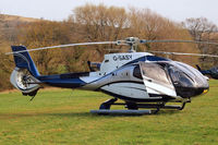 G-SASY @ EGBC - Eurocopter EC.130B4 [4760] Cheltenham Racecourse~G 18/03/2011