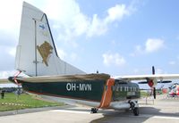 OH-MVN @ EDXN - Dornier Do 228-212 of the Finnish Border Guard (Rajavartiolaitos) at the Spottersday of the Nordholz Airday 2013 celebrationg 100 Years of German Naval Aviation at Nordholz Naval Aviation Base - by Ingo Warnecke