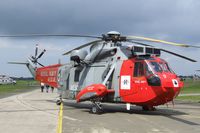 XV670 @ EDXN - Westland Sea King HU.5 of the Royal Navy at the Spottersday of the Nordholz Airday 2013 celebrationg 100 Years of German Naval Aviation at Nordholz Naval Aviation Base