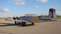 N9098R @ KAUM - At AUM - Pulled out of Doc Christgaus Hangar. - by Ed Wells