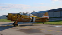 N7553U @ KAUM - Doc's Harvard - Barn fresh - by Ed Wells