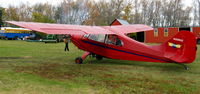 N3282E - Champion 7BCM Champ at the Flying S Ranch in Larimore, ND. - by Kreg Anderson