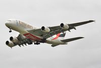 A6-EDL @ EGLL - Finals to 27R with Expo 2020 Dubai logos - by John Coates