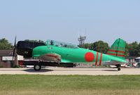 N3725G @ KOSH - North American SNJ-5 - by Mark Pasqualino