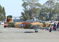 N134LC @ VCB - Arriving for Mustang Day at the Nut Tree. - by Bill Larkins