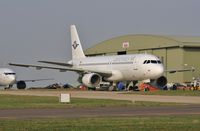 TC-SGN @ EGBP - Ghadames Air livery, leased from SAGA and parked at ASI - by John Coates