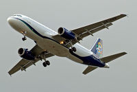 SX-OAQ @ EGLL - Airbus A320-232 [3748] (Olympic Airways) Home~G 26/03/2010 On approach 27R. - by Ray Barber