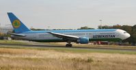 UK67002 @ EDDF - Uzbekistan Airways Boeing 767-33P(ER)