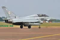 ZJ803 @ EGVA - Taxiing to static park on arrival at RIAT 2013 - by John Coates