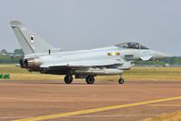 ZJ939 @ EGVA - Taxiing to static park on arrival at RIAT 2013 - by John Coates