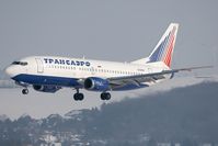 EI-DOH @ LOWW - Transaero 737-300 - by Andy Graf - VAP
