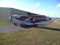 N2650Z @ KGBG - In front of my hanger on a Sunny Sunday afternoon in Feb. - by Scott Delawder