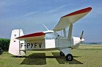 F-PYFV @ LFQD - Croses LC.6 Criquet [22] Arras-Roclincourt~F 29/07/1983 - by Ray Barber