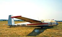 9A-GBA @ LDVC - 9A-GBA   LET L-13 Blanik [027048] Cakovec-Pribislavec~9A 18/06/1996