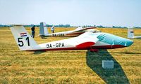 9A-GPA @ LDVC - Pilatus B4-PC11AF [291] Cakovec-Pribislavec~9A 18/06/1996