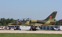 N995X @ KOSH - Aero Vodochody L39C - by Mark Pasqualino