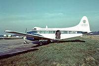G-ARYM @ EGKB - De Havilland DH.104 Dove 8 [04529] (Volswagen GB Limited) Biggin Hill~G 17/05/1975. Taken from a slide.