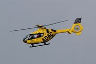 D-HDMA @ EDDP - Rescue heli on low approach alang rwy 26R..... - by Holger Zengler