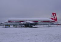 9G-LCA @ EGHH - Seasons greetings from the Conroy Skymonster! - by John Coates