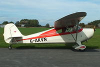 G-AKVN @ EGBR - at Breighton's Pre Hibernation Fly-in, 2013 - by Chris Hall