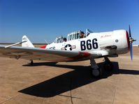 N8993 @ KGYI - Father and Son flying N8993.  We have owned this airplane for over 20 years.  I have raced this airplane for 10 years at Reno. - by Maria Martin