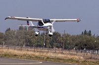 N386JK @ EDU - Departing University Airport