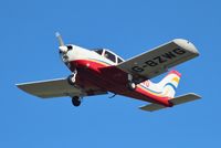 G-BZWG @ EGSH - Just airbourne. - by Graham Reeve