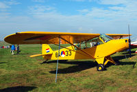 N298SQ @ EBDT - Piper L-18C-95 Super Cub [18-1586] Schaffen-Diest~OO 14/08/2010 - by Ray Barber