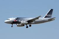 N509NK @ DFW - Landing at DFW Airport