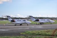 G-FBLK @ EGHH - FBLK and FLBK Blinking unreal! - by John Coates