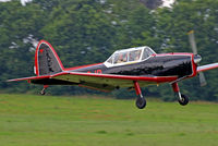G-AOJR @ EBDT - DHC-1 Chipmunk 22 [C1/0205] Schaffen-Diest~OO 14/08/2010 - by Ray Barber