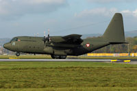 8T-CB @ LOWL - Austrian Airforce Lockheed C130K Hercules landing in LOWL/LNZ