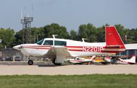 N2201P @ KOSH - Mooney M20J