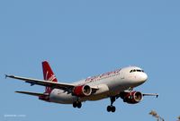 N846VA @ KJFK - Glitter Girl Going to a landing on 22L @ JFK - by Gintaras B.