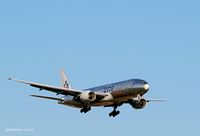N796AN @ KJFK - Going to a landing on 22L @ JFK - by Gintaras B.