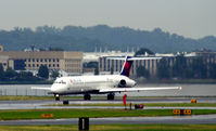 N913DE @ KDCA - Takeoff roll National - by Ronald Barker