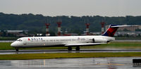 N913DE @ KDCA - Takeoff roll National - by Ronald Barker