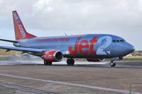 G-CELW @ EGHH - Splashing its way down Whisky to depart after repaint - by John Coates