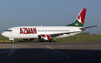 G-TOYH @ EGSH - Being pulled past stand 6.....