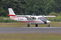 G-TERA @ EGHH - Taxiing to depart 26 - by John Coates