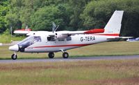 G-TERA @ EGHH - Departing runway 26 - by John Coates