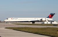 N917DN @ KMKE - MD-90-30 - by Mark Pasqualino