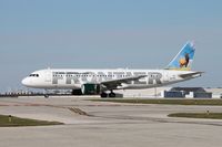 N213FR @ KMKE - Airbus A320