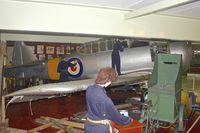 EX976 @ EGDY - Displayed at the Fleet Air Arm Museum at Yeovilton - by Terry Fletcher
