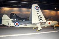 WV856 @ EGDY - Displayed at the Fleet Air Arm Museum at Yeovilton - by Terry Fletcher